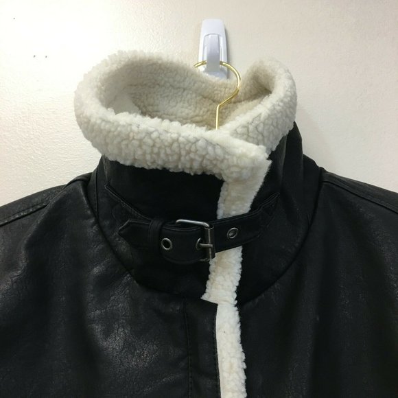Universal Thread Plus Size Sherpa Moto Jacket - Picture 7 of 12